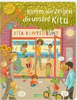 Komm, wir zeigen dir unsere Kita (Constanze von Kitzings Wimmelgeschichten 1): Entdecken, Suchen, Kennenlernen | Unverwechselbares Wimmelbuch ab 2 ... und die Vielfalt im heutigen Kinderalltag : von Kitzing, Constanze, von Kitzing, Constanze: Amazon.de: Bücher