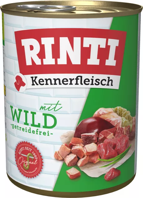 RINTI Kennerfleisch Wild 12x800 g | FRESSNAPF