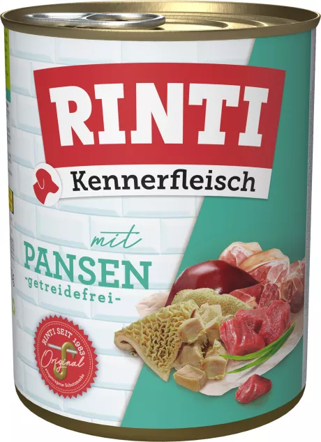 RINTI Kennerfleisch Pansen 12x800 g | FRESSNAPF