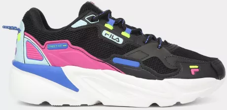 Tênis Fila Street Fit Feminino - Preto+Azul | Netshoes