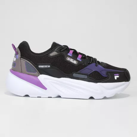 Tênis Fila Street Fit Feminino - Preto | Netshoes