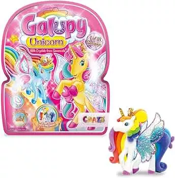 CRAZE GALUPY Einhorn Wunderschöne Spielzeug zu Sammeln Pferde Spielzeug 18 Verschiedene Figuren, Geschenke für Mädchen & Jungen 17739: Amazon.de: Spielzeug