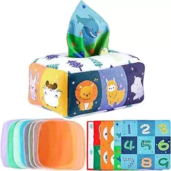 BBLIKE Babyspielzeug Montessori Spielzeug Sensorik Spielzeug