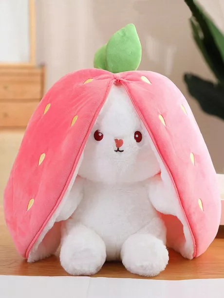 1 Stück Plüsch Spielzeug süß Erdbeere Hase | aktuelle Trends, günstig kaufen | SHEIN Deutschland