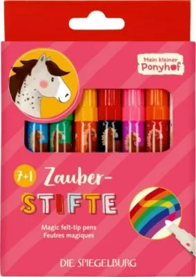 Zauber-Fasermaler Mein kleiner Ponyhof, 7 & 1 Farben, Mein kleiner Ponyhof | myToys