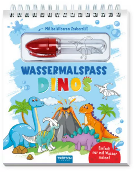 Trötsch Wassermalspaß mit Zauberstift Dinosaurier | Weltbild.de