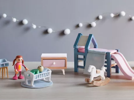 Playtive Puppenhaus Zubehör, fördert Fantasie