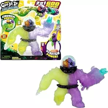Heroes of GOO JIT Zu Deep GOO Sea – 16,5 cm große Figur Bowlbreath mit 2-in-1-Schleim-Power; super Stretchy und dehnbar: Amazon.de: Spielzeug