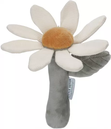 Little Dutch Babyrassel 'Blume' salbei/creme online kaufen