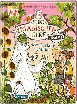 Die Schule der magischen Tiere ermittelt 5: Der Gurkenschurke: Einfach Lesen Lernen | Mit Eisbär-Detektiv Murphy und den magischen Tieren macht Lesen lernen Spaß! (5) : Auer, Margit, Dulleck, Nina: Amazon.de: Bücher