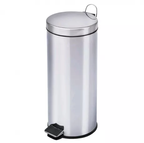 Lixeira inox 30l com cesto (R$ 291,31)