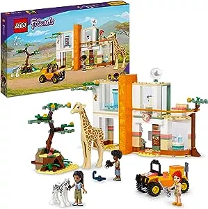 LEGO 41717 Friends Mias Tierrettungsmission mit Tierfiguren Zebra und Giraffe und 3 Mini-Puppen, Spielzeug für Kinder ab 7 Jahre: Amazon.de: Spielzeug