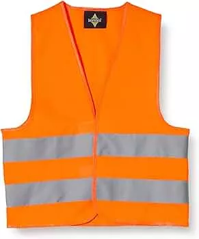 Korntex Warnweste Standard - Kinder, Orange, XS : Amazon.de: Baumarkt