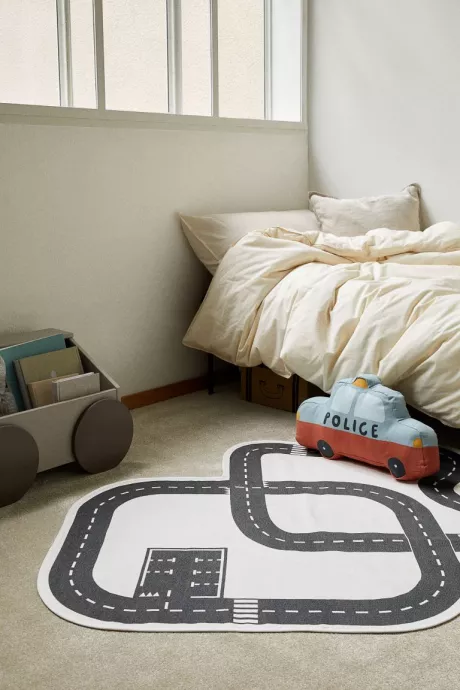 Straßen-Spielmatte - Weiß/Schwarz - Home All | H&M DE