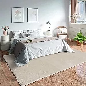 Mia's Teppiche Olivia Wohnzimmer/Schlafzimmer Teppich - waschbar - 120x170 cm, Beige : Amazon.de: Küche, Haushalt & Wohnen