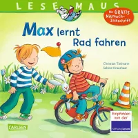 LESEMAUS 20: Max lernt Rad fahren - Christian Tielmann - Softcover | CARLSEN Verlag