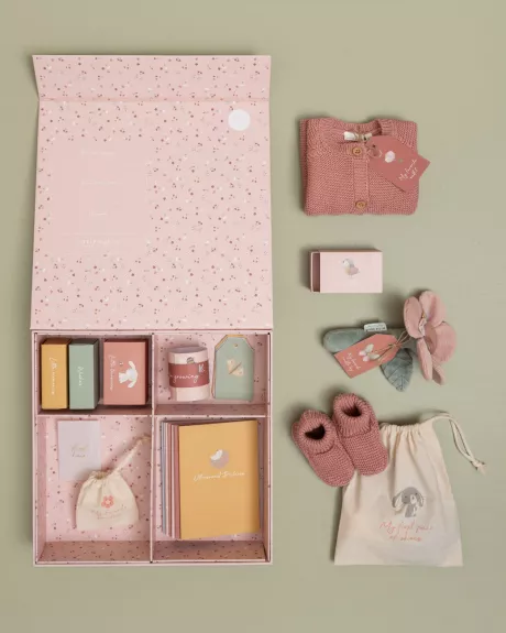 Little Dutch Baby Erinnerungsbox 'Flowers' rosa 26-tlg. online kaufen