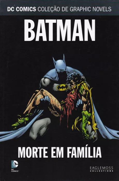 DC Comics - Coleção de Graphic Novels 011 - Batman - Morte em Família Editora Eaglemoss Gibis Quadrinhos HQs Mangás - Rika Comic Shop - Rika Comic Shop