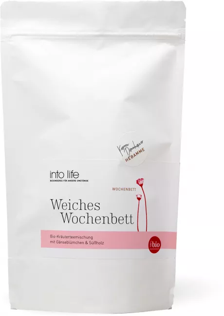 "Weiches Wochenbett", Kräutertee