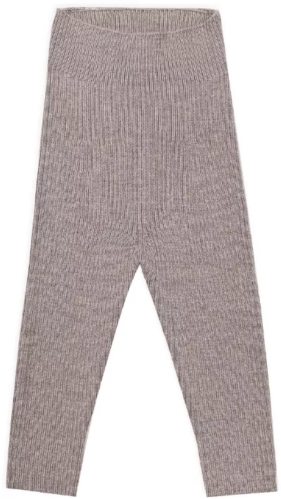 Lilletoni - Baby Leggings | 100% Merinowolle | 0-2 Jahre | Camel Melange