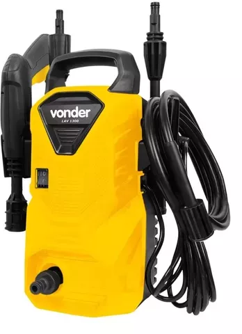 Lavadora De Alta Pressão 1300 Libras Lav1300 220v - Vonder Cor Amarelo Frequência 60 Hz | Parcelamento sem juros