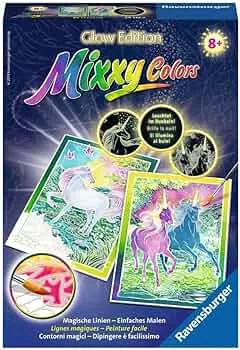 Ravensburger Mixxy Colors Malen 29132 - Eindrucksvolle Einhörner: Amazon.de: Spielzeug