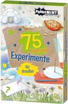 moses. PhänoMINT 75 supercoole Experimente für draußen | Spannende Experimente und wissenswertes über die Phänomene der Natur | Kartenset für Kinder ab 8 Jahren : Anita van Saan: Amazon.de: Bücher