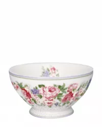 Rose French Bowl white XL von Greengate - ca 12€