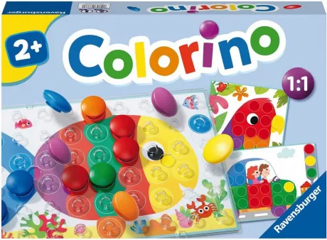 Ravensburger Spiel, Steckspiel Colorino, FSC® - schützt Wald - weltweit; Made in Europe, Fördert die Feinmotorik und die Konzentrationsfähigkeit
