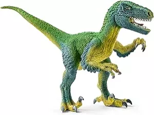 schleich DINOSAURS 14585 Realistische Velociraptor Dino Figur mit Beweglichem Kiefer - Detailliertes Prähistorisches Dinosaurier Spielzeug - Spielerisches Lernen ab 4 Jahre: Amazon.de: Spielzeug