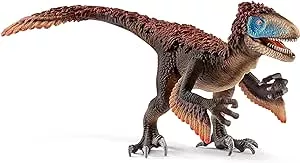 schleich DINOSAURS 14582 Dinosaurs Authentischer Utahraptor Dino - Prähistorischer Großer Dino, Dino-Spielzeug, Realistische Bewegliche Arme und Beweglicher Kiefer - Dinosaurier Spielzeug ab 4 Jahren: Amazon.de: Spielzeug