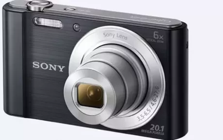 Câmera Sony Cyber-shot Dsc-w810 Preta | Frete grátis