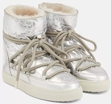 Schneestiefel Sneaker Star Wedge in Silber - Inuikii | Mytheresa