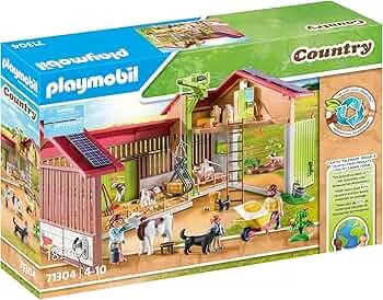 PLAYMOBIL Country 71304 Großer Bauernhof, aus nachhaltigem Material mit vielen Funktionen und Zubehör, Spielzeug für Kinder ab 4 Jahren: Amazon.de: Spielzeug