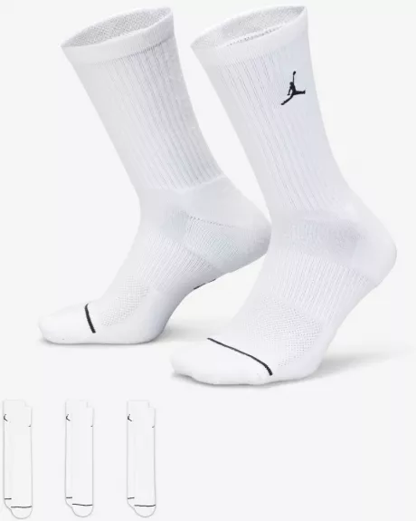 Meia Jordan Everyday Crew (3 Pares) Unissex - Nike
