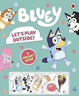 Bluey: Let's Play Outside!: Magnet Buch