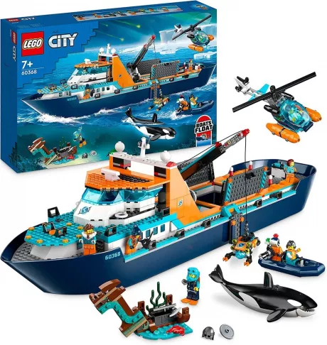 LEGO City 60368 Arktis-Forschungsschiff Berlin Teltow
