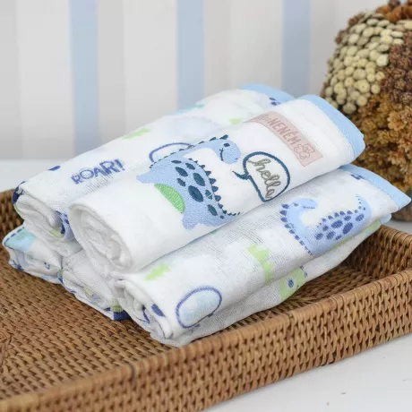 Kit Fralda com Bainha 5 Unidades Cia do Neném - Alô Bebê - Loja Oficial