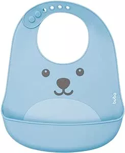 Buba, - Azul, Babador De Silicone Com Pega Migalhas Gumy Bebê Unissex, Azul (Blue), Único | Amazon.com.br