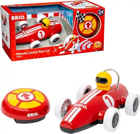 BRIO 30388 RC Rennwagen - Stylisher Rennwagen mit kindgerechter und intuitiver Fernbedienung - Empfohlen für Kinder ab 2 Jahren: Amazon.de: Spielzeug