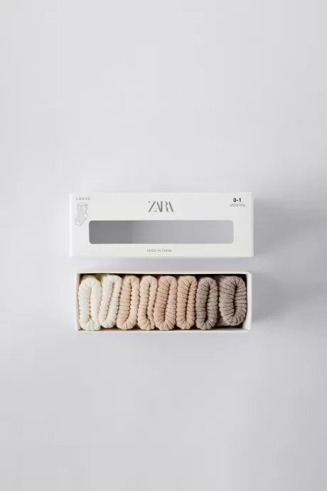 PACK CUATRO CALCETINES COLORES
