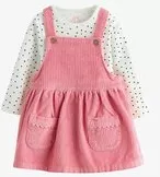 Next PINAFORE - REGULAR FIT SET - Body - bright pink/pink - Zalando.de