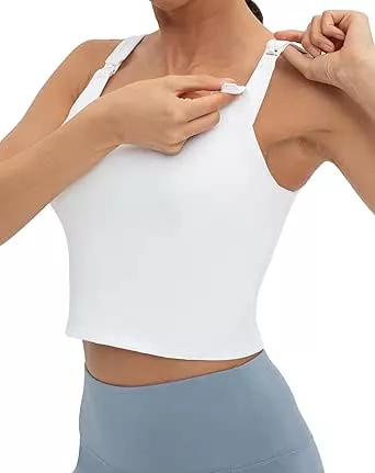 Nursing Bra Sports Bra Workout Fitness for After Pregnancy : Amazon.de