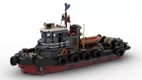 BlueBrixx - Specials - 107470 - Tugboat