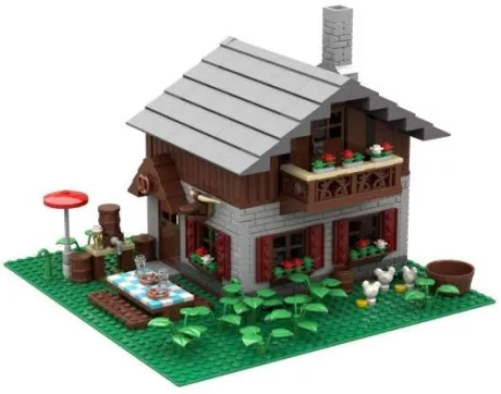 BlueBrixx - Specials - 106668 - Bavarian Alpine Hut