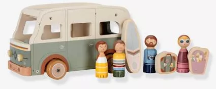 Little Dutch Kinder Vintage-Camper aus Holz LITTLE DUTCH in mehrfarbig