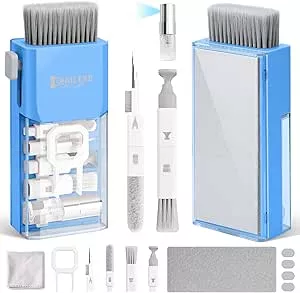 Tastatur Reinigungsset, Alles in 1 Screen Cleaner Kit for iPhone Pro Handy, Tastaturreiniger mit Bürste Keyboard Cleaner, Laptop Cleaner for Tablet, Computer, PC-Monitor,Kamera mit Patent Himmelblau: Amazon.de: Elektronik & Foto