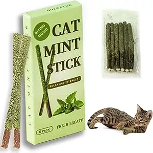 Catnip Sticks, Catnip Sticks, Reusable Catnip Sticks, Chew Sticks, Catnip Sticks, Matatabi Cat Chewing Wood, Catnip Sticks for Grinding Teeth, Matatabi Dental Care, 6 Pieces : Amazon.de: Pet Supplies