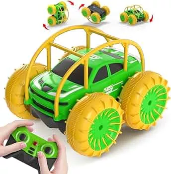 MaxTronic Direct Charge Remote Controlled Car, Stunt 360° Flips Rotatable Children from 3 Years, Waterproof RC Monster Truck Offroad Pool Beach Toy, Cool Light, Gift for Girls Boys: Amazon.de: Toys