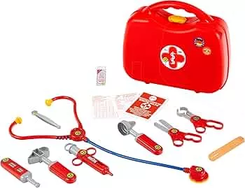 Theo Klein 10-Piece Doctor's Case 27 cm, red: Amazon.de: Toys